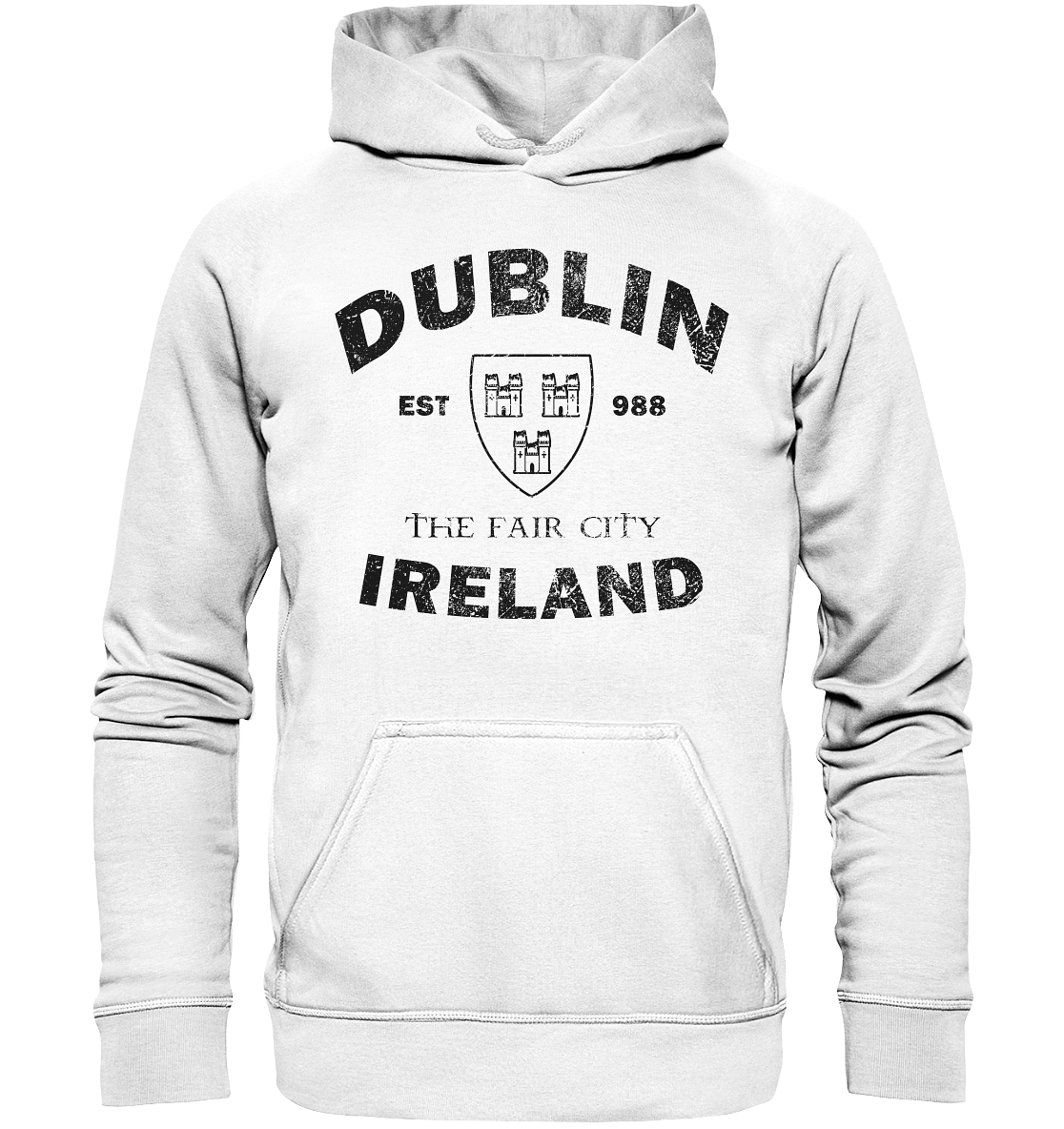 Dublin "The Fair City" - Basic Unisex Hoodie