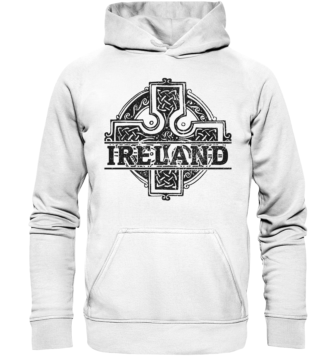 Ireland "Celtic Cross" - Basic Unisex Hoodie