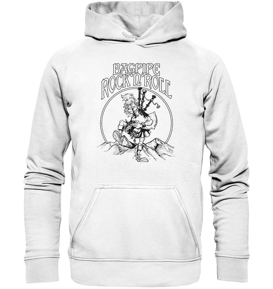Bagpipe Rock'n'Roll - Basic Unisex Hoodie