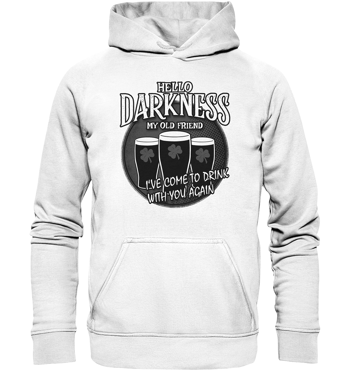 Hello Darkness My Old Friend - Basic Unisex Hoodie