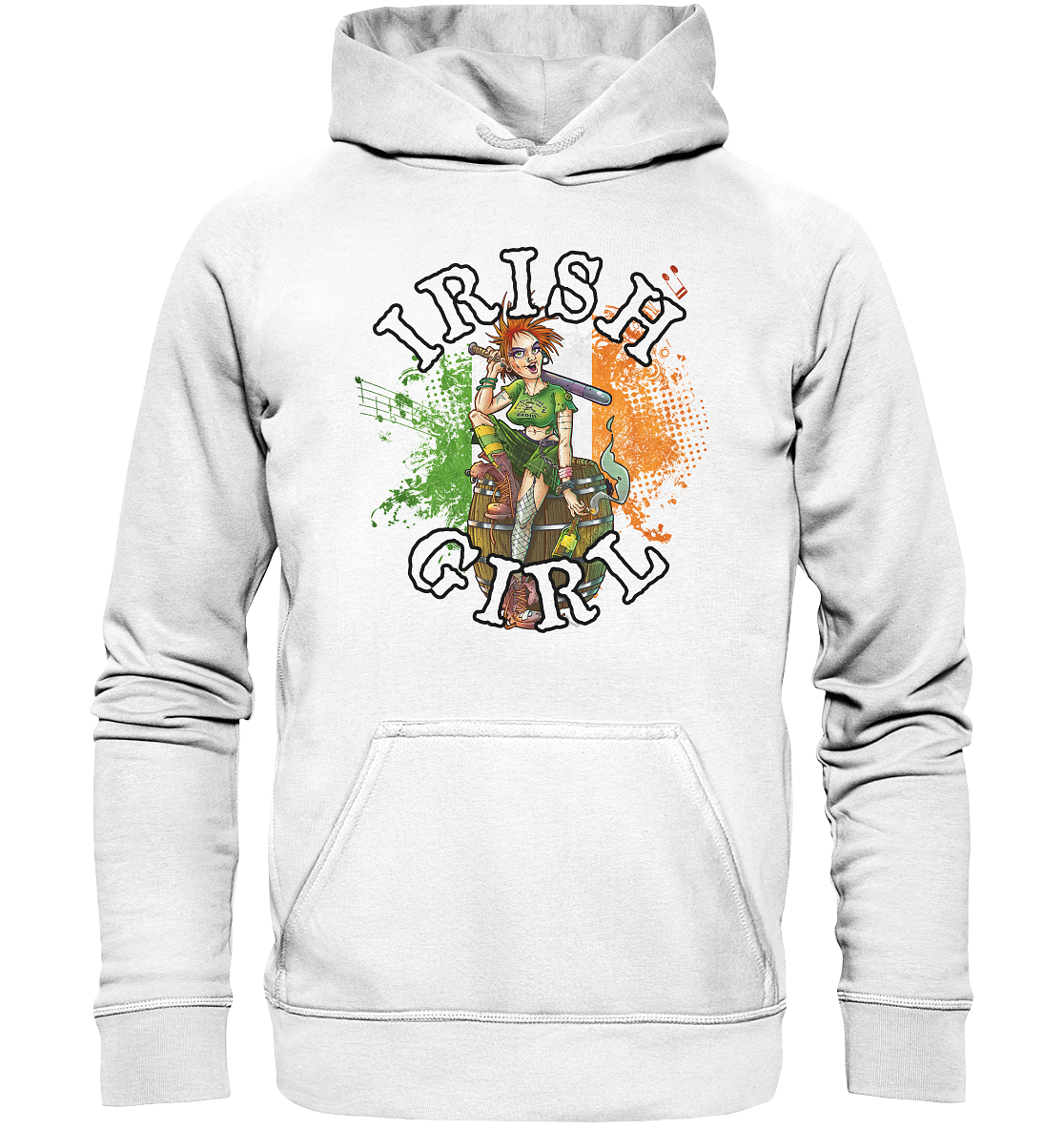 Irish Girl - Basic Unisex Hoodie