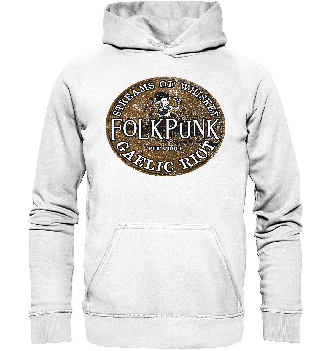 Folkpunk "Streams Of Whiskey" - Basic Unisex Hoodie