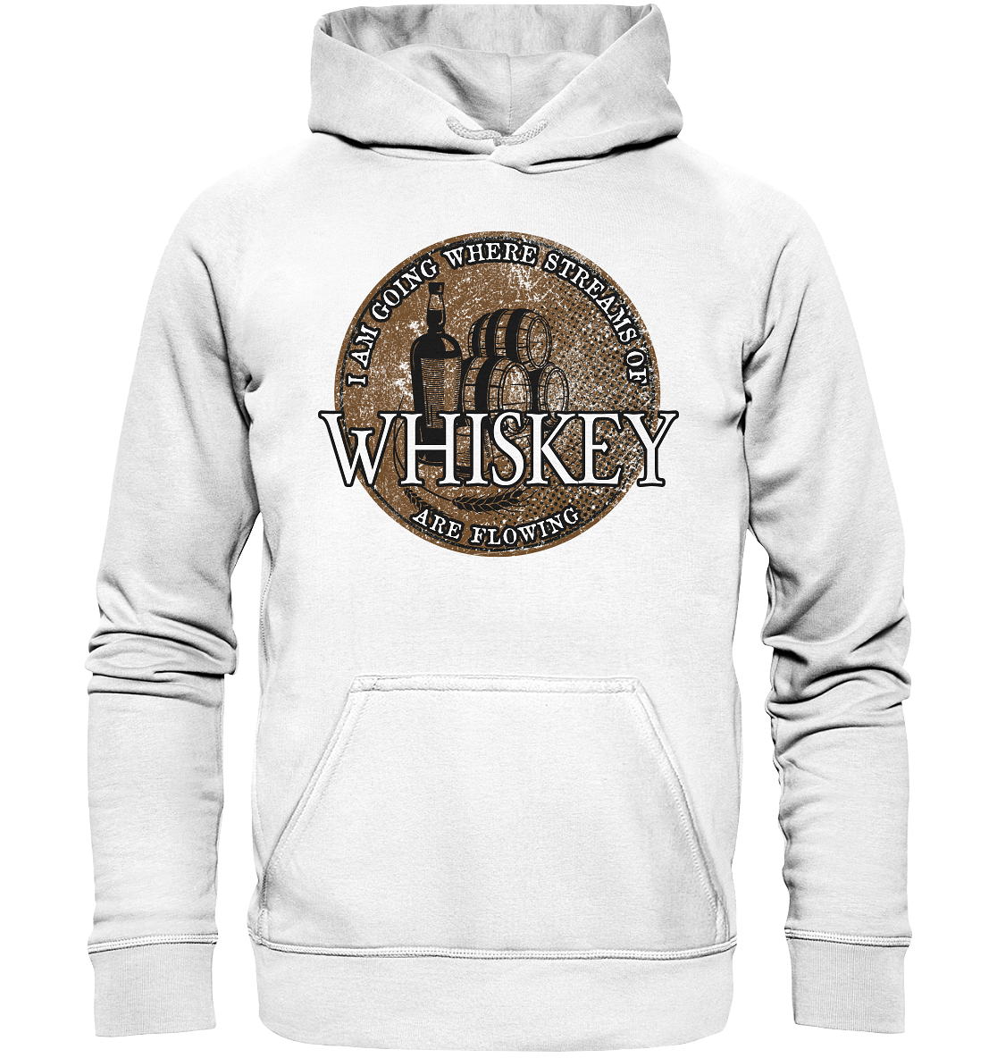 Streams Of Whiskey - Basic Unisex Hoodie