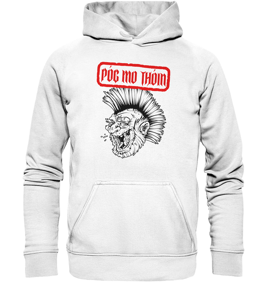 Póg Mo Thóin Streetwear "Punk" - Basic Unisex Hoodie