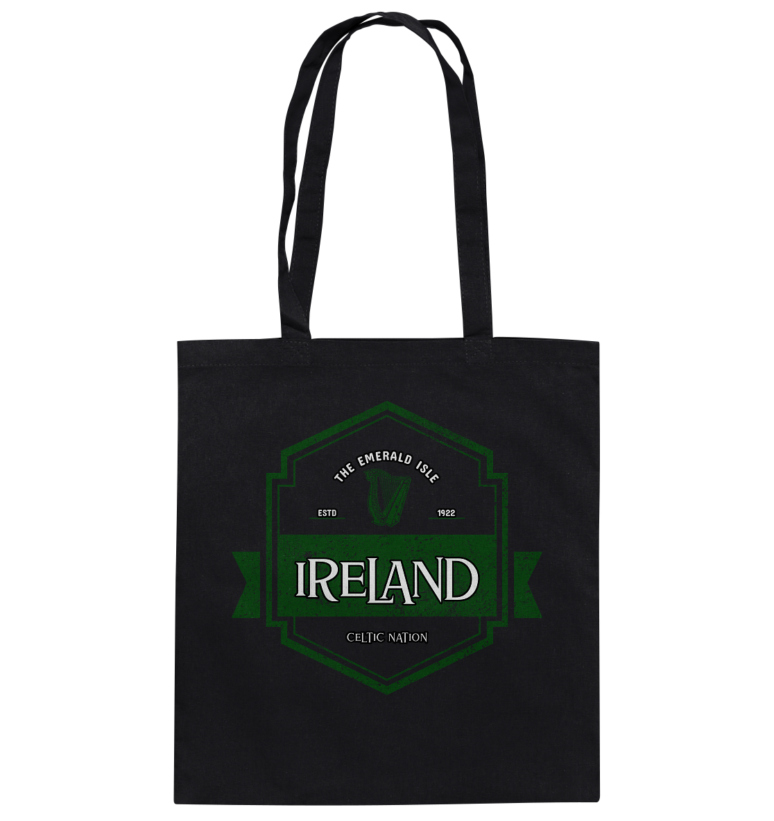 Ireland "The Emerald Isle / Celtic Nation" - Baumwolltasche