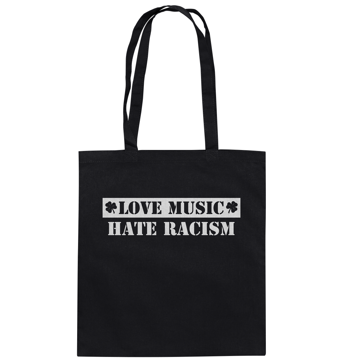 "Love Music - Hate Racism" - Baumwolltasche
