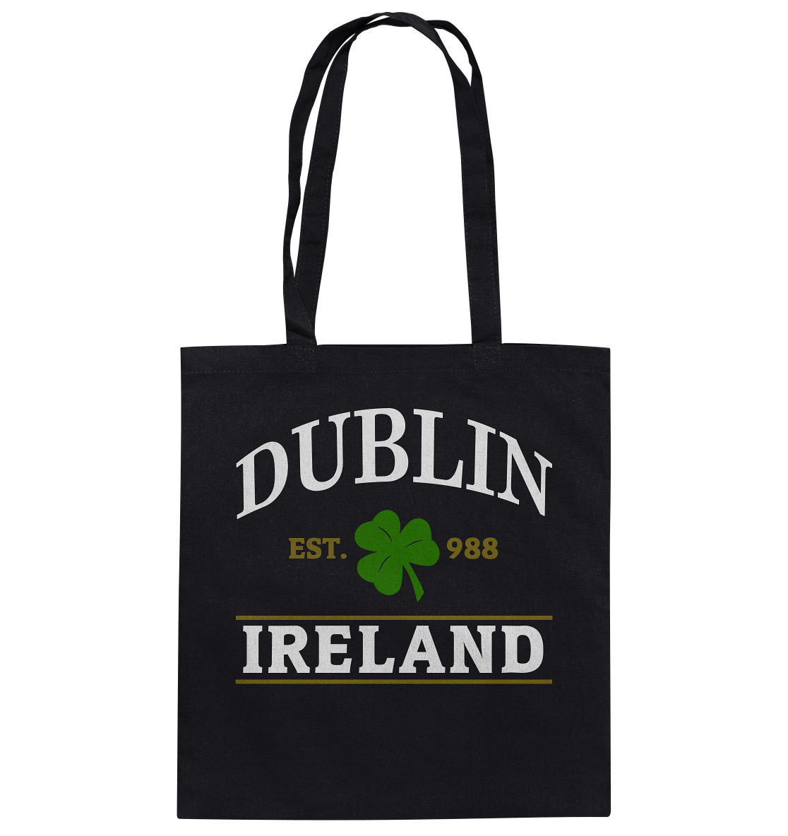 Dublin - Ireland "Est. 988" - Baumwolltasche