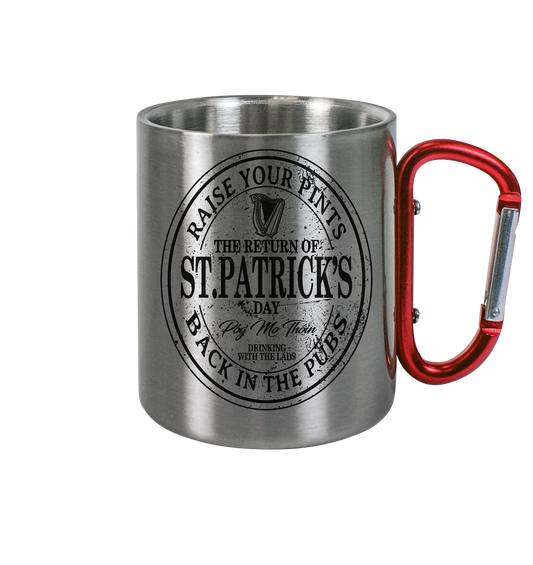 The Return Of St.Patrick's Day - Edelstahl Tasse