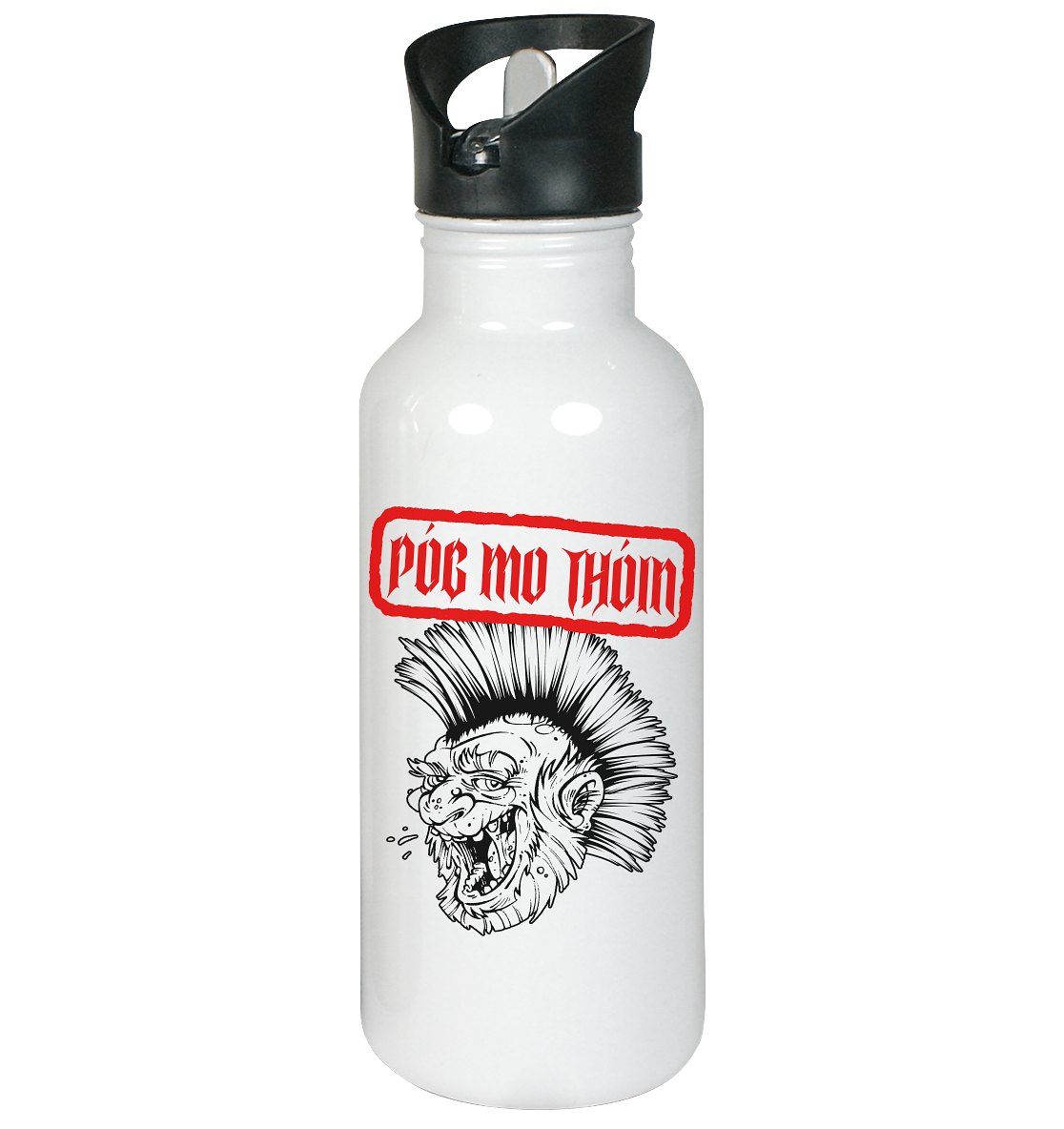 Póg Mo Thóin Streetwear "Punk" - Edelstahl-Trinkflasche