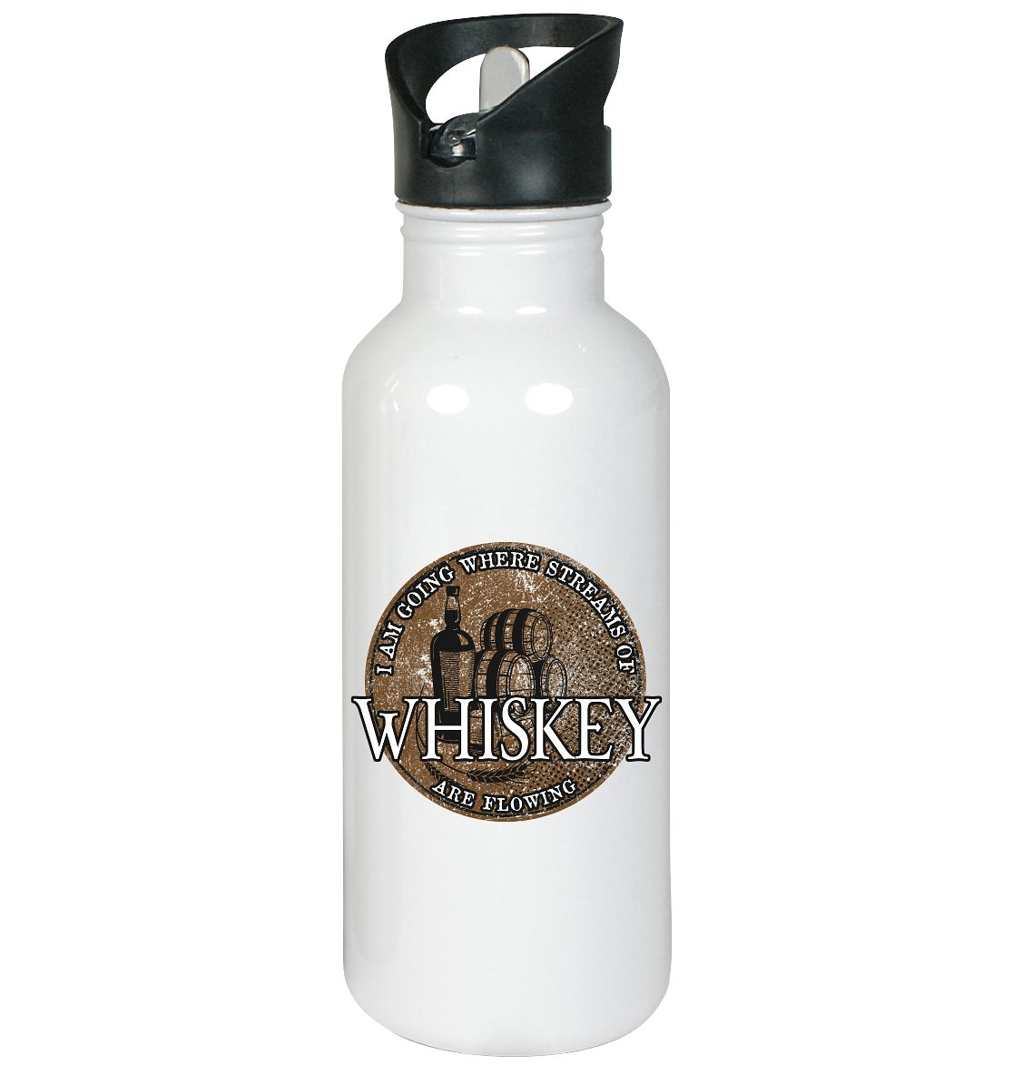 Streams Of Whiskey - Edelstahl-Trinkflasche
