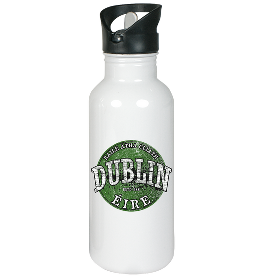 Dublin "Estd 988 / Baile Átha Cliath / Éire" - Edelstahl-Trinkflasche