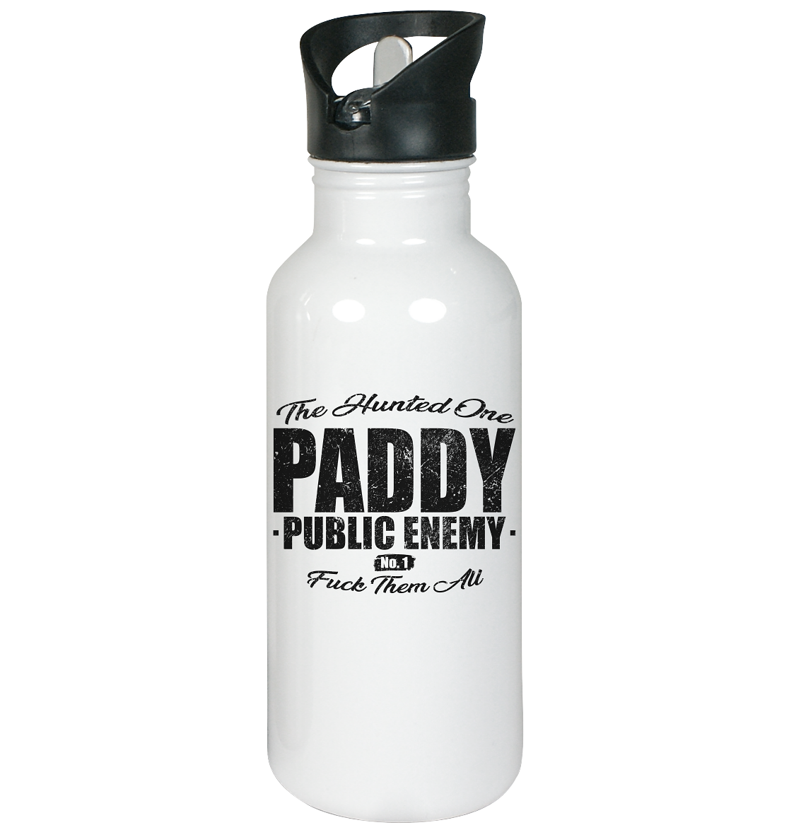 Paddy Public Enemy No.1 - Edelstahl-Trinkflasche