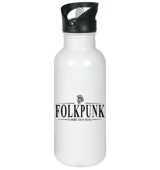 Folkpunk "Is More Than Music" - Edelstahl-Trinkflasche