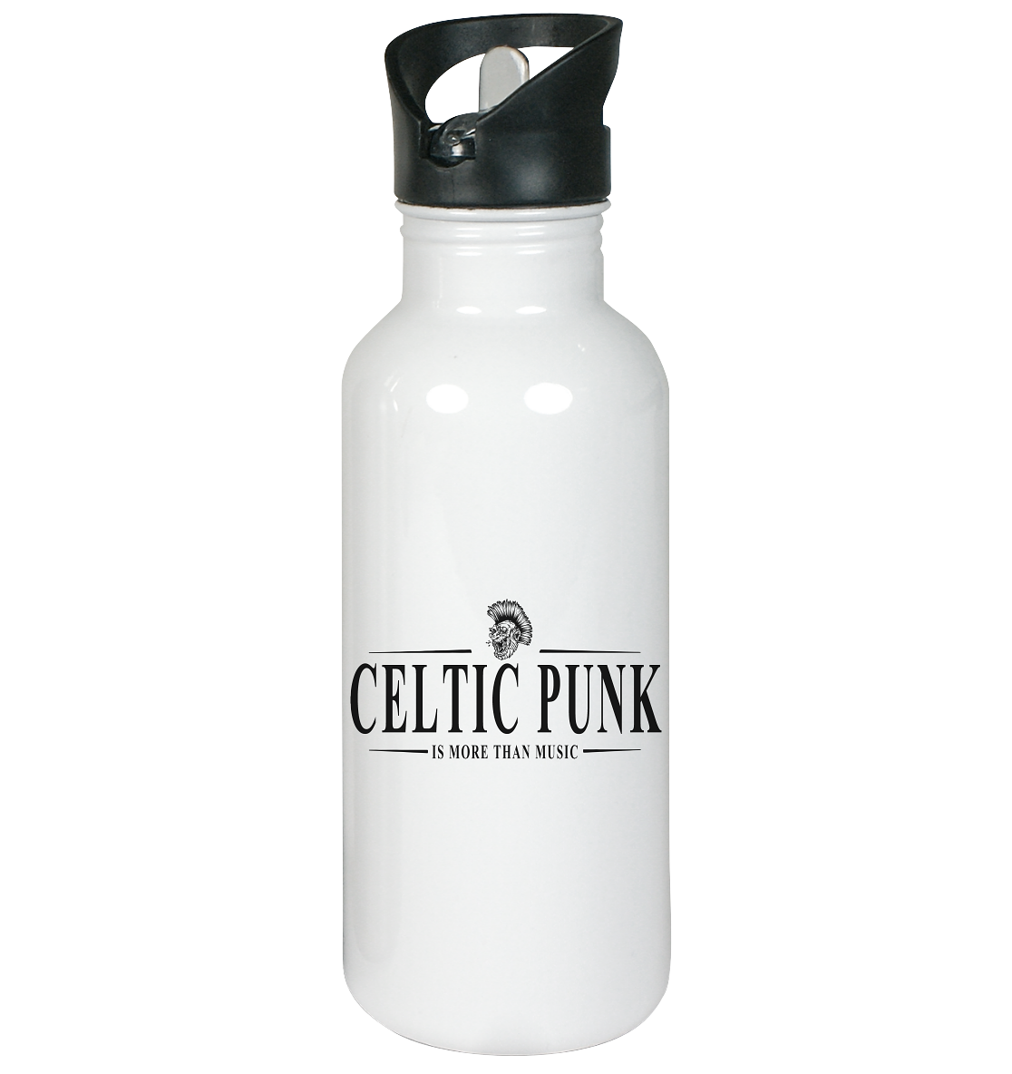 Celtic Punk "Is More Than Music" - Edelstahl-Trinkflasche
