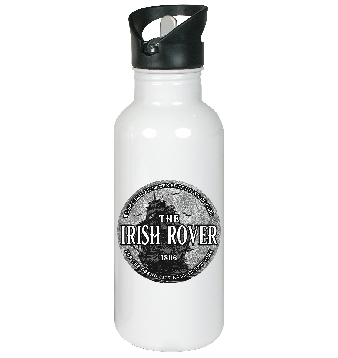 "The Irish Rover" - Edelstahl-Trinkflasche