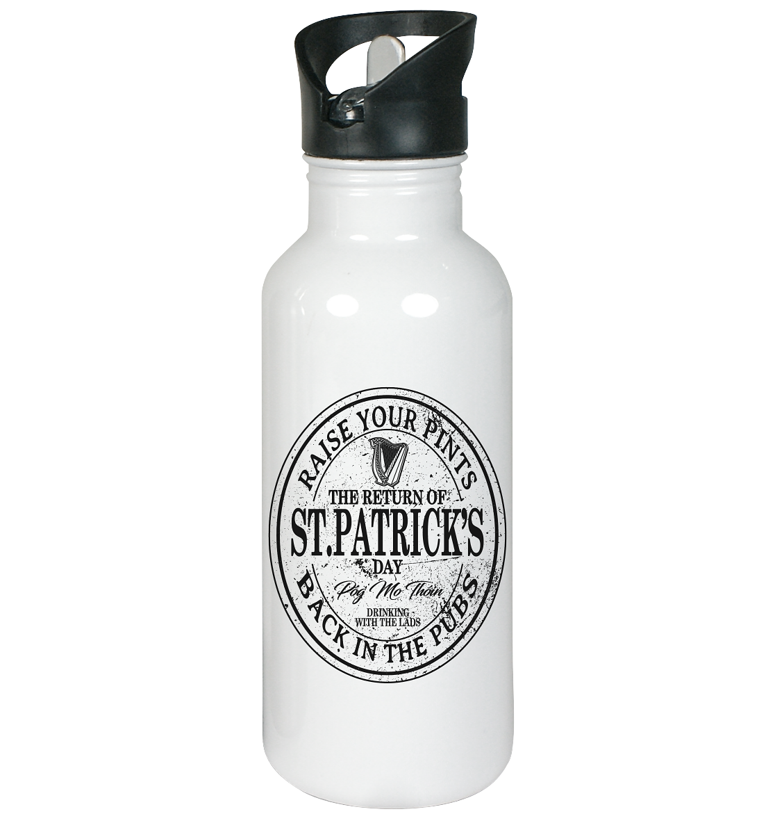 The Return Of St.Patrick's Day - Edelstahl-Trinkflasche
