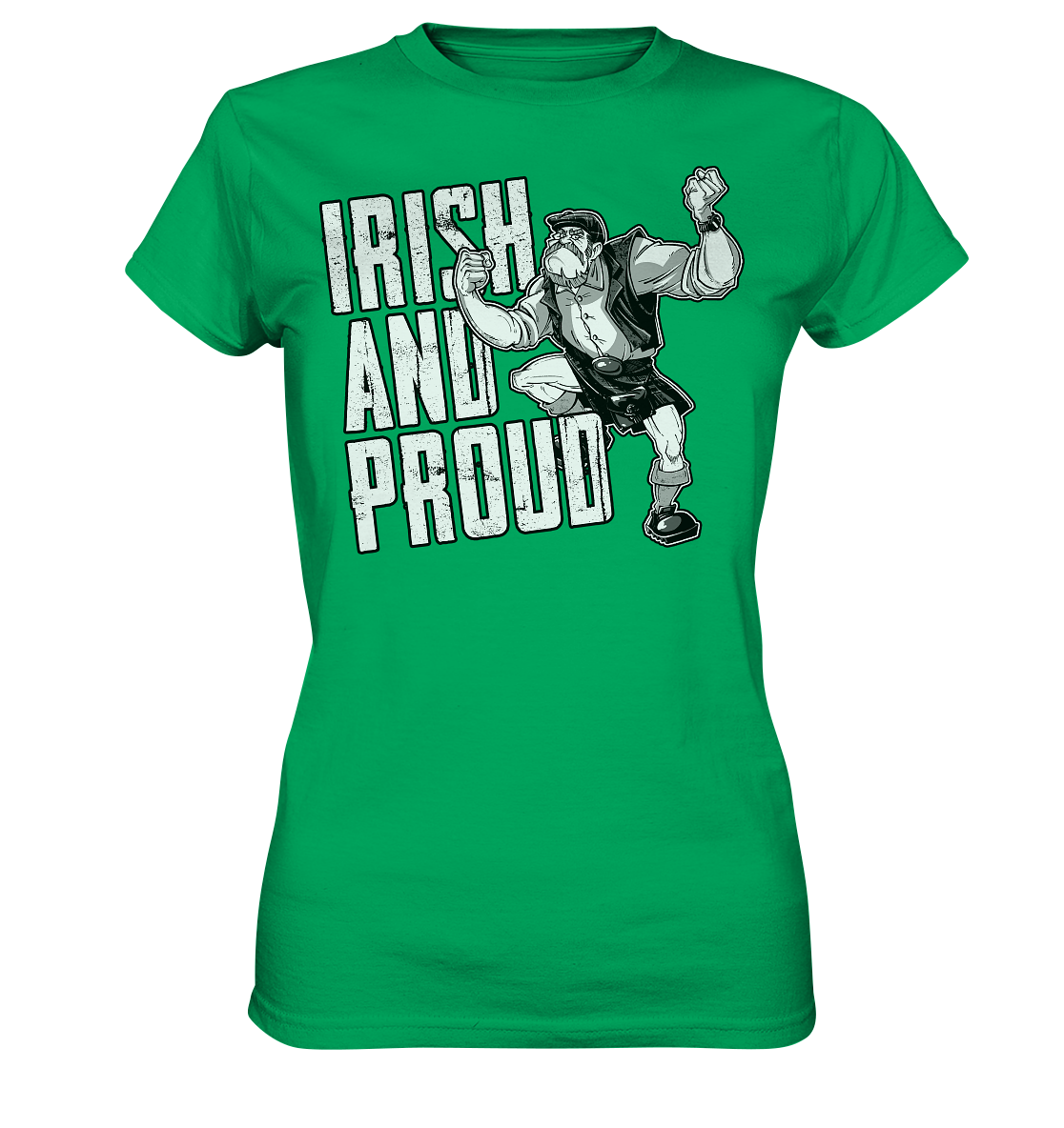 "Irish & Proud" - Ladies Premium Shirt