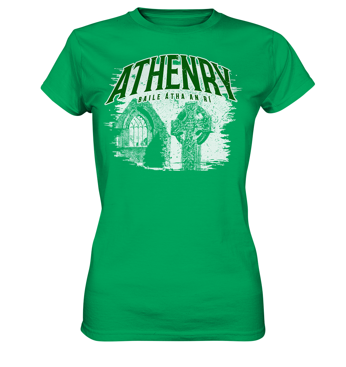 Athenry "Baile Átha An Rí" - Ladies Premium Shirt