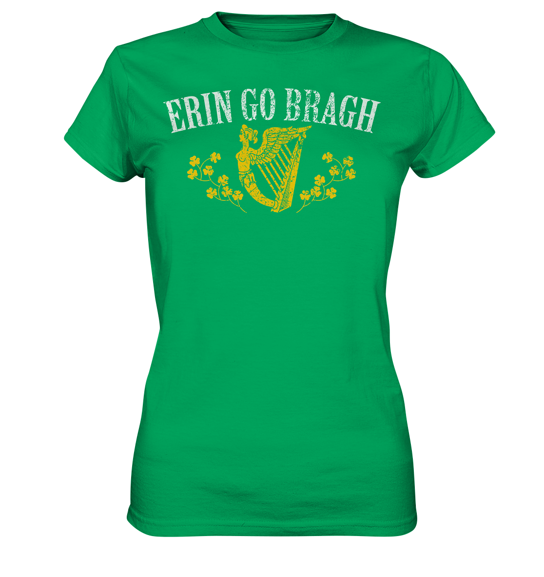 Erin Go Bragh "Harp" - Ladies Premium Shirt