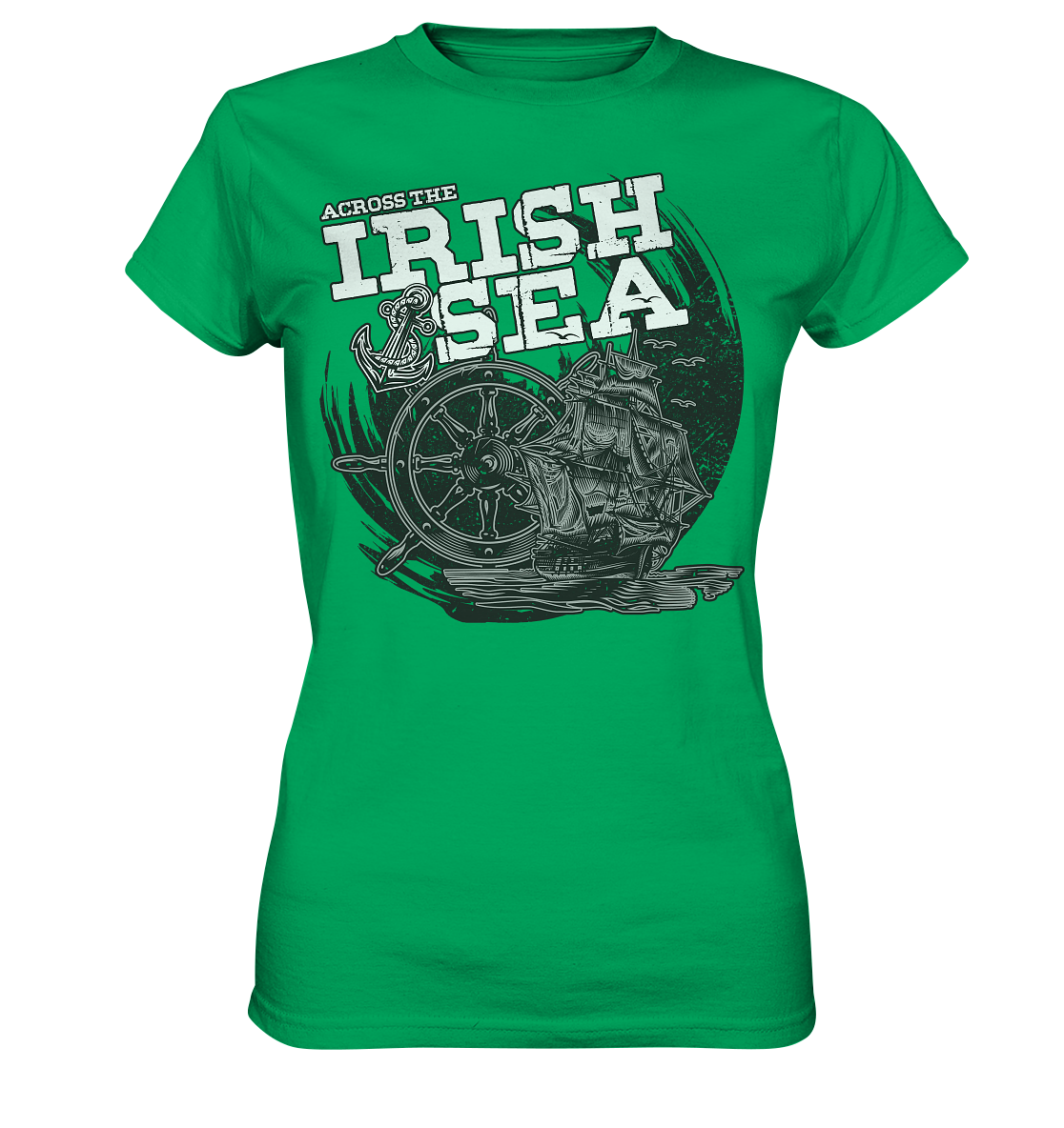 Across The Irish Sea - Ladies Premium Shirt