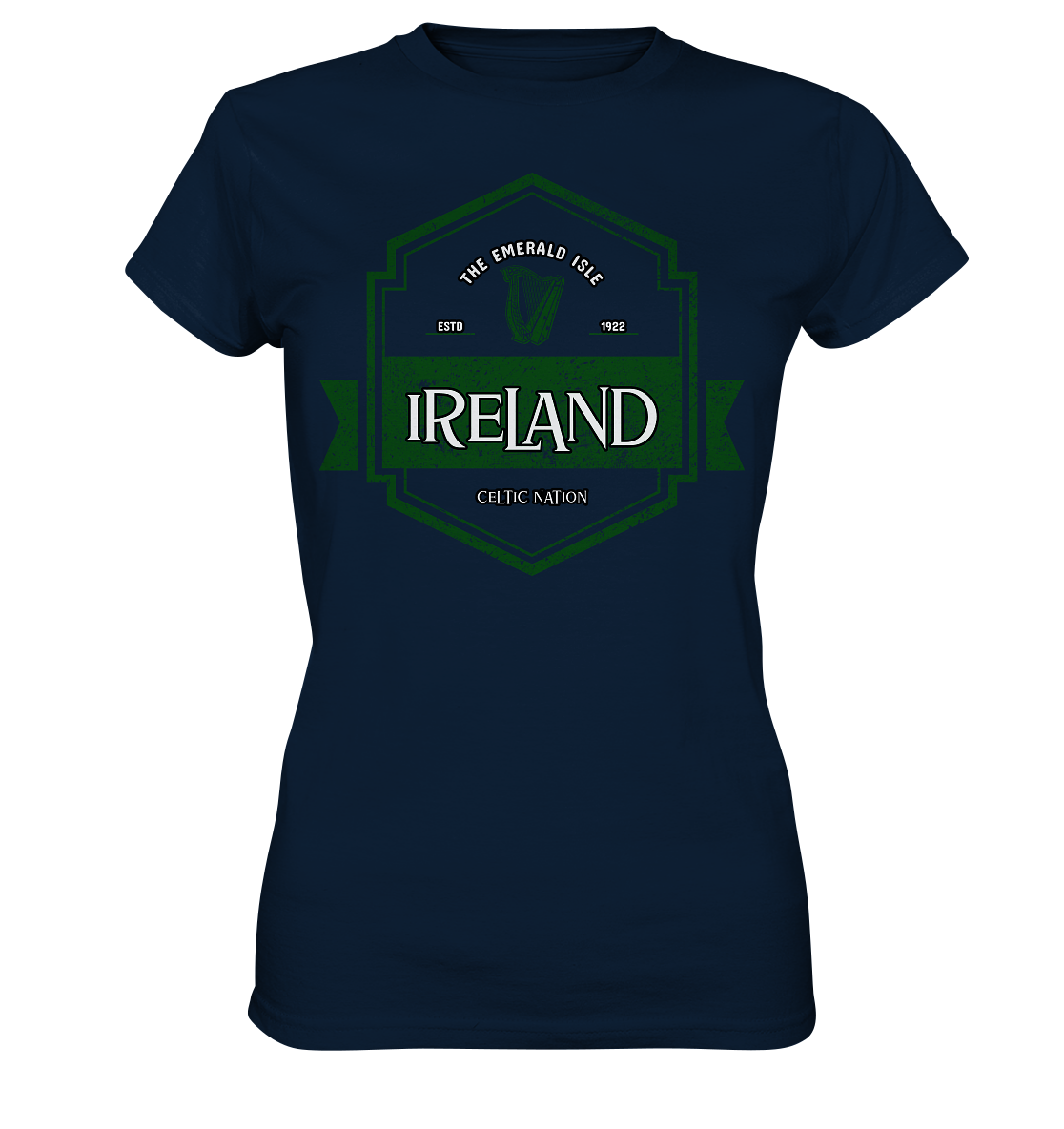Ireland "The Emerald Isle / Celtic Nation" - Ladies Premium Shirt