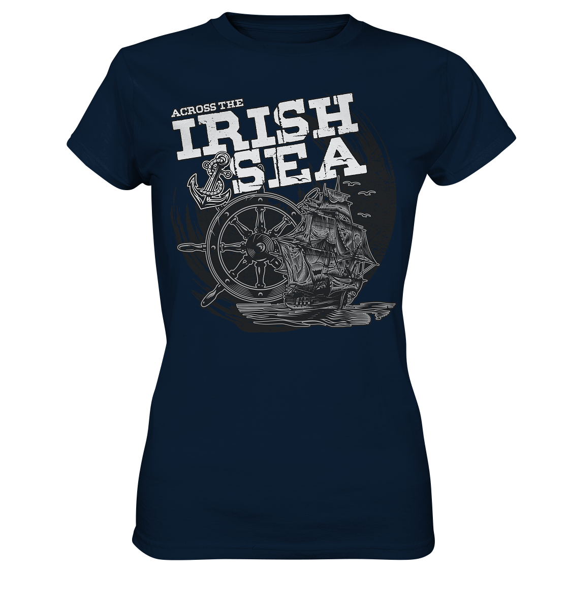Across The Irish Sea - Ladies Premium Shirt