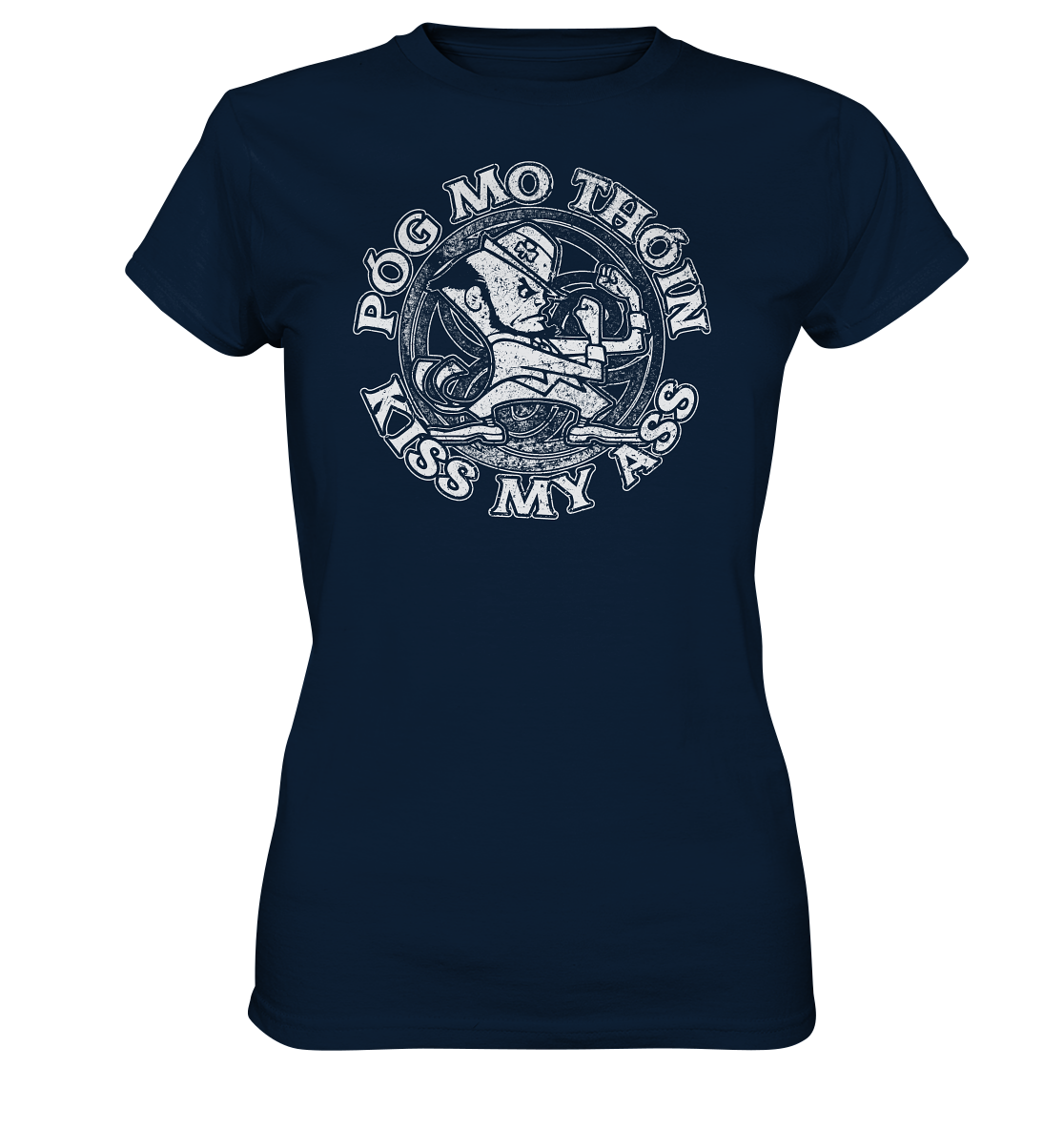 Póg Mo Thóin "Kiss my Ass" - Ladies Premium Shirt
