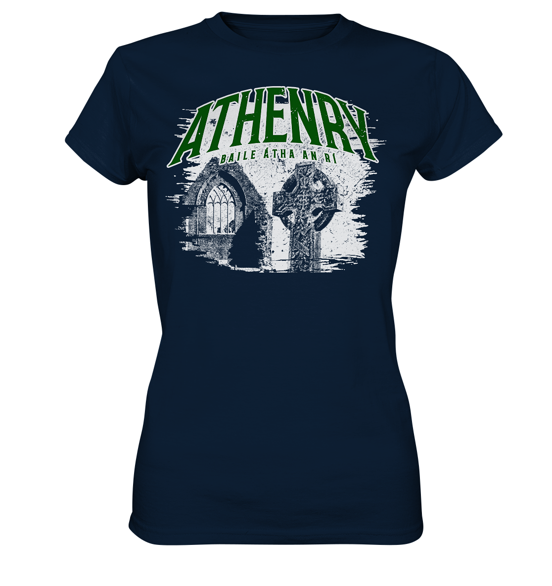 Athenry "Baile Átha An Rí" - Ladies Premium Shirt