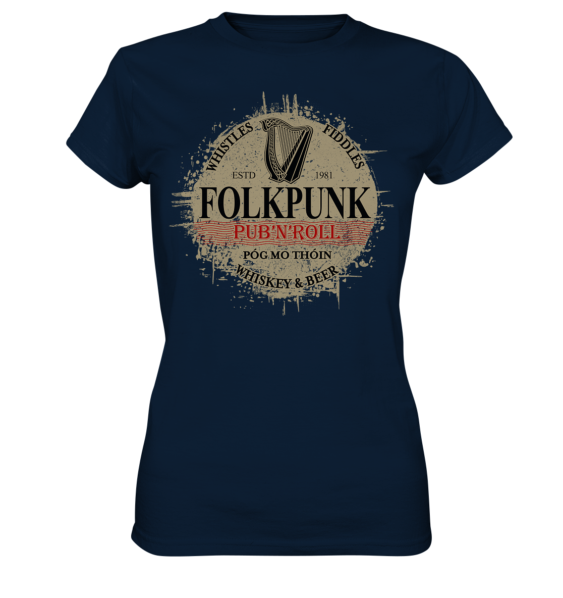 Folkpunk "Pub'n'Roll" - Ladies Premium Shirt