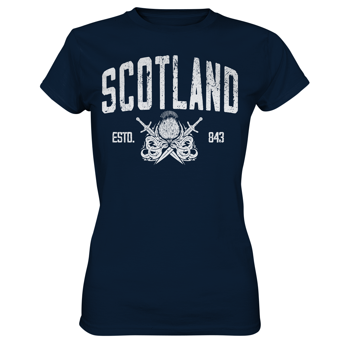 Scotland "Estd. 843" - Ladies Premium Shirt