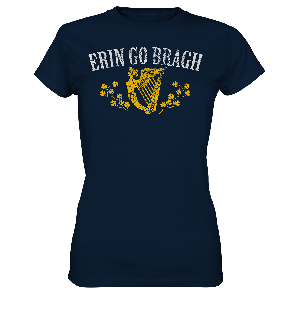 Erin Go Bragh "Harp" - Ladies Premium Shirt