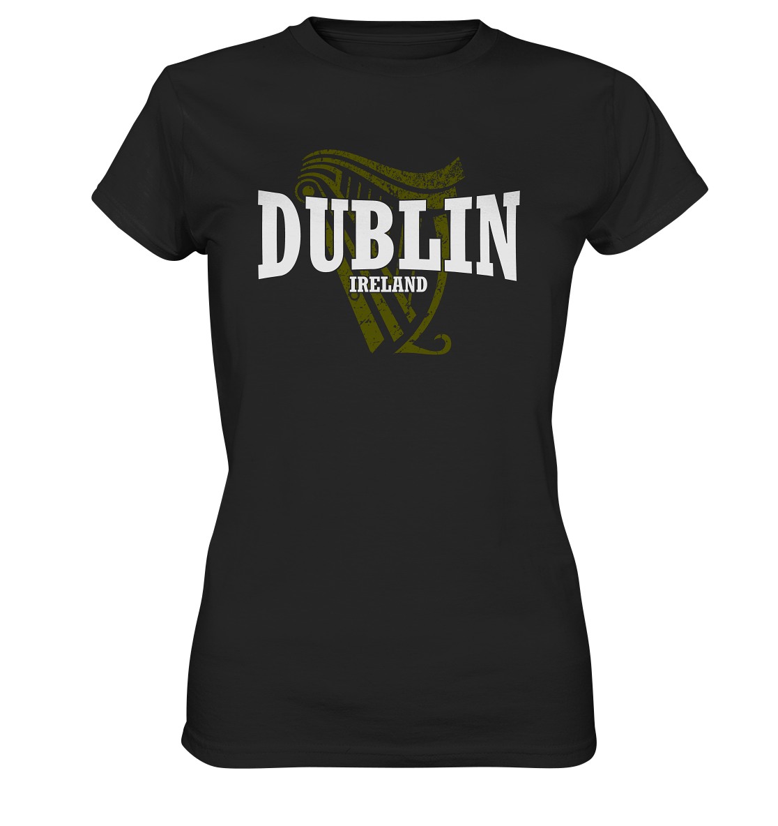 Dublin "Ireland - Harp II" - Ladies Premium Shirt