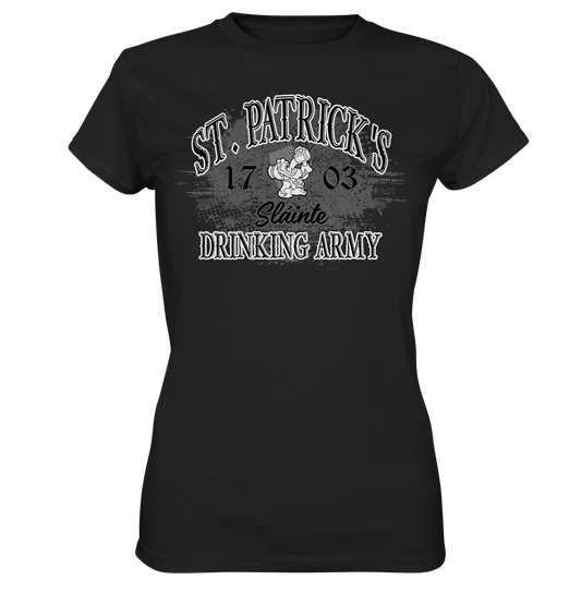 St. Patrick's Drinking Army "Sláinte" - Ladies Premium Shirt