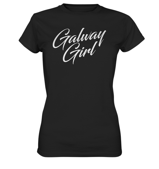 Galway Girl "Script" - Ladies Premium Shirt