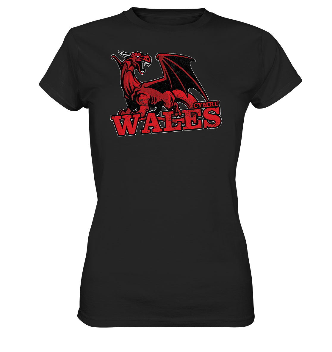 Wales "Cymru" - Ladies Premium Shirt