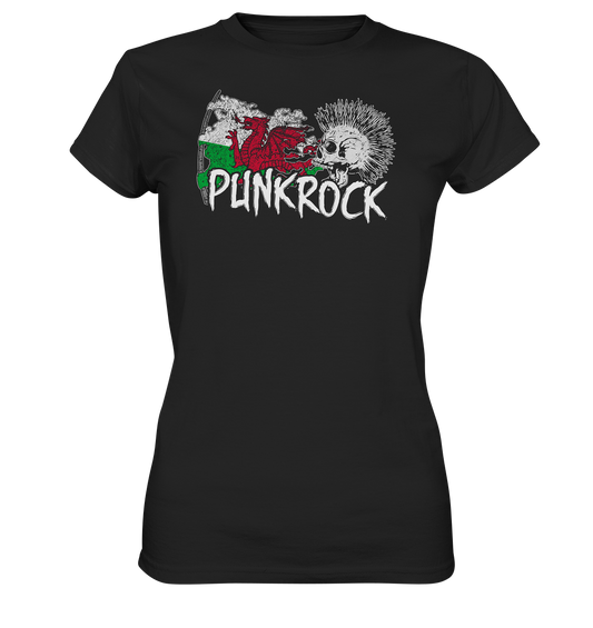 Punkrock "Wales" - Ladies Premium Shirt