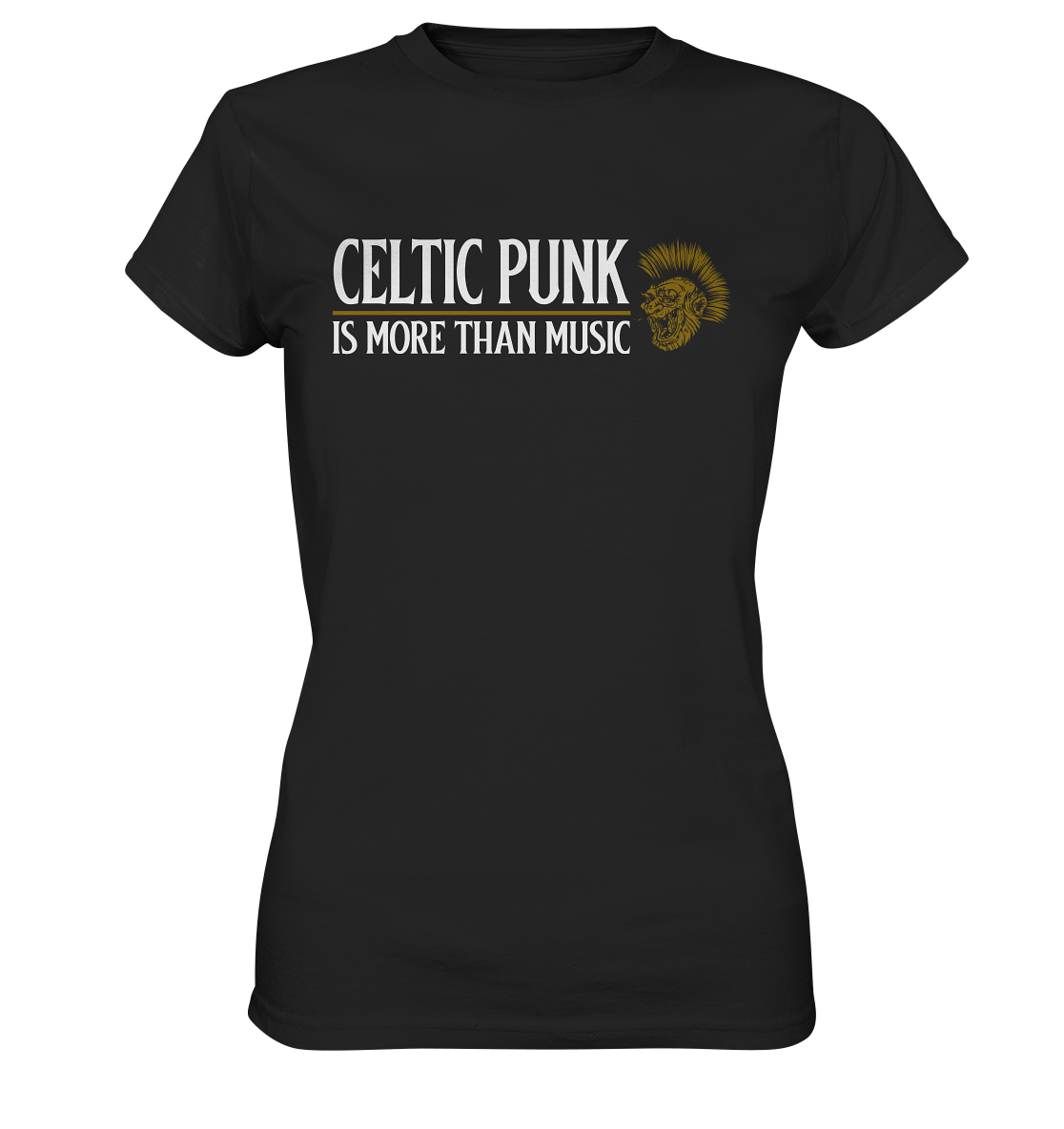 Celtic Punk "Is More Than Music" - Ladies Premium Shirt