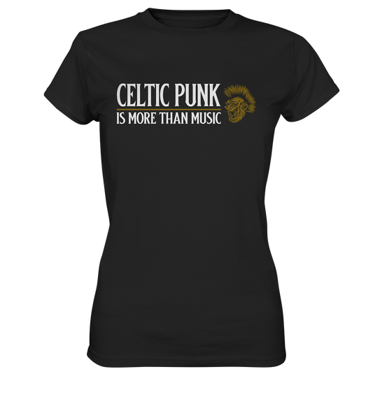 Celtic Punk "Is More Than Music" - Ladies Premium Shirt