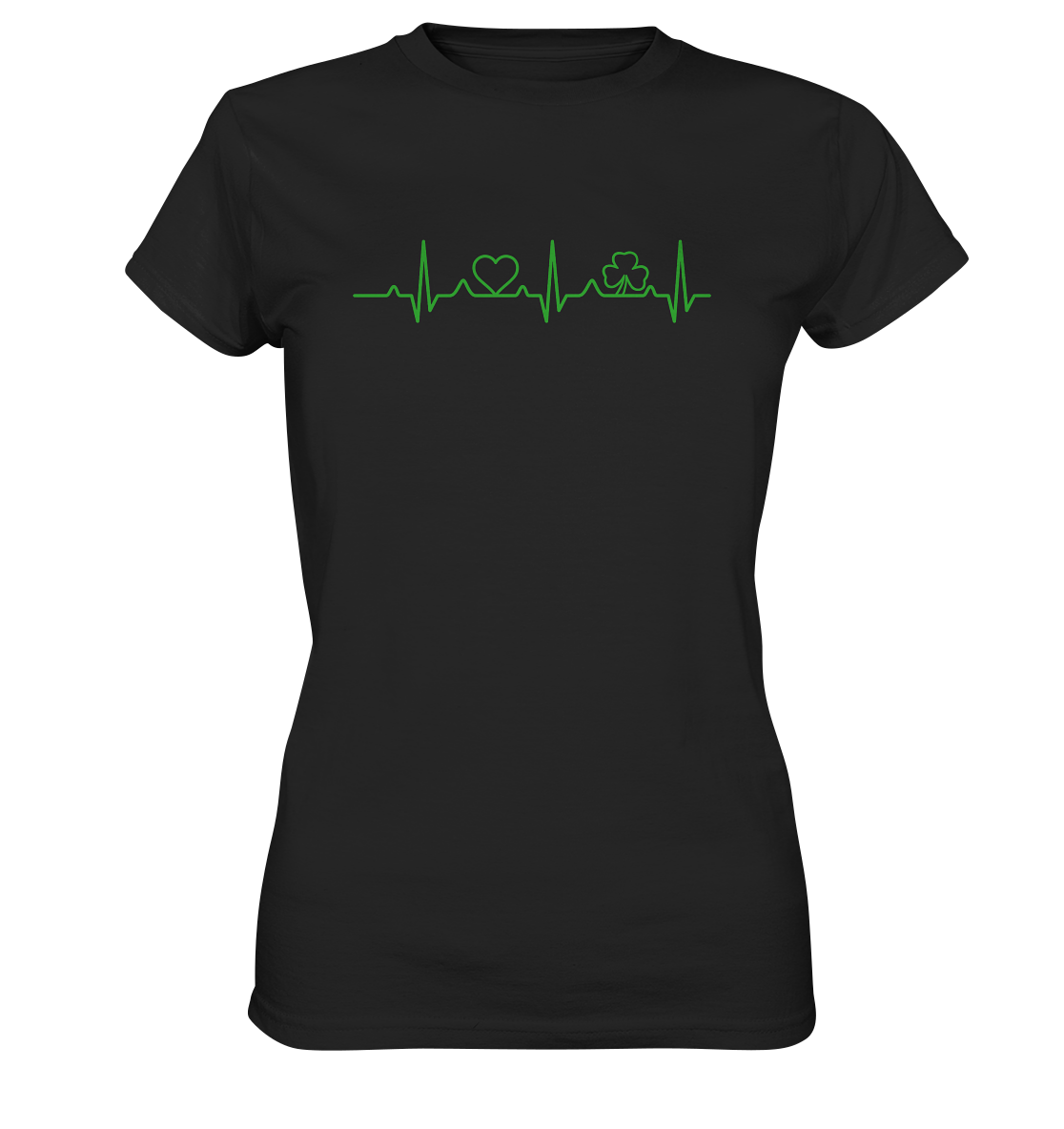 "Irish Heartbeat" - Ladies Premium Shirt