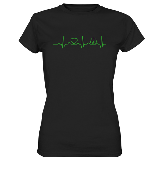 "Irish Heartbeat" - Ladies Premium Shirt
