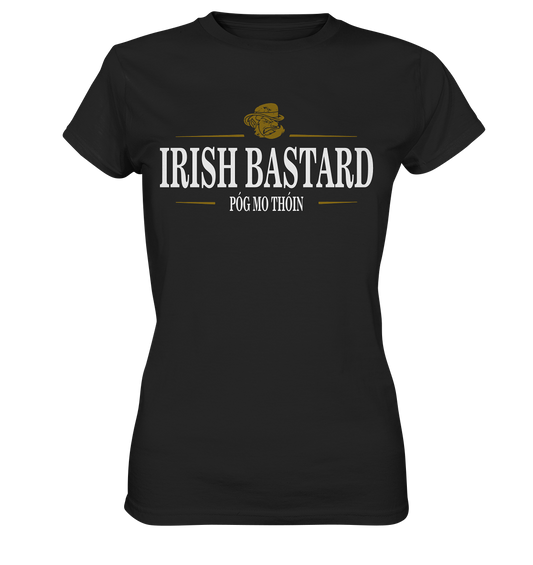 Irish Bastard "Póg Mo Thóin" - Ladies Premium Shirt