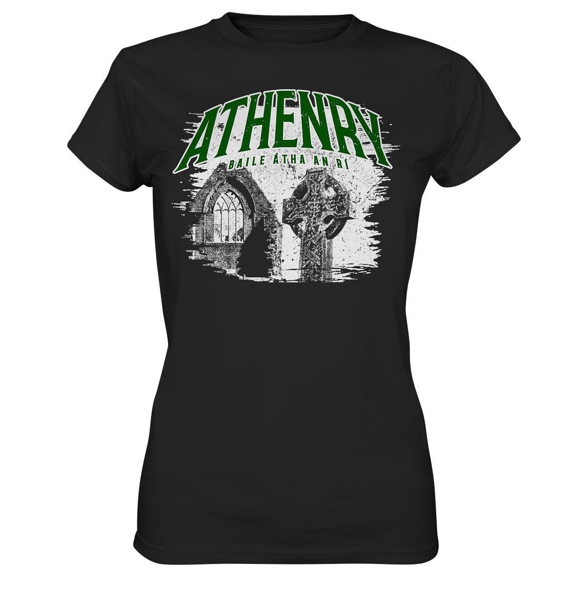 Athenry "Baile Átha An Rí" - Ladies Premium Shirt