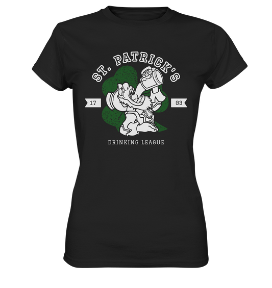 St. Patrick's "Drinking League" - Ladies Premium Shirt