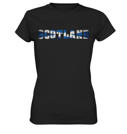 Scotland "Flag Logo" - Ladies Premium Shirt