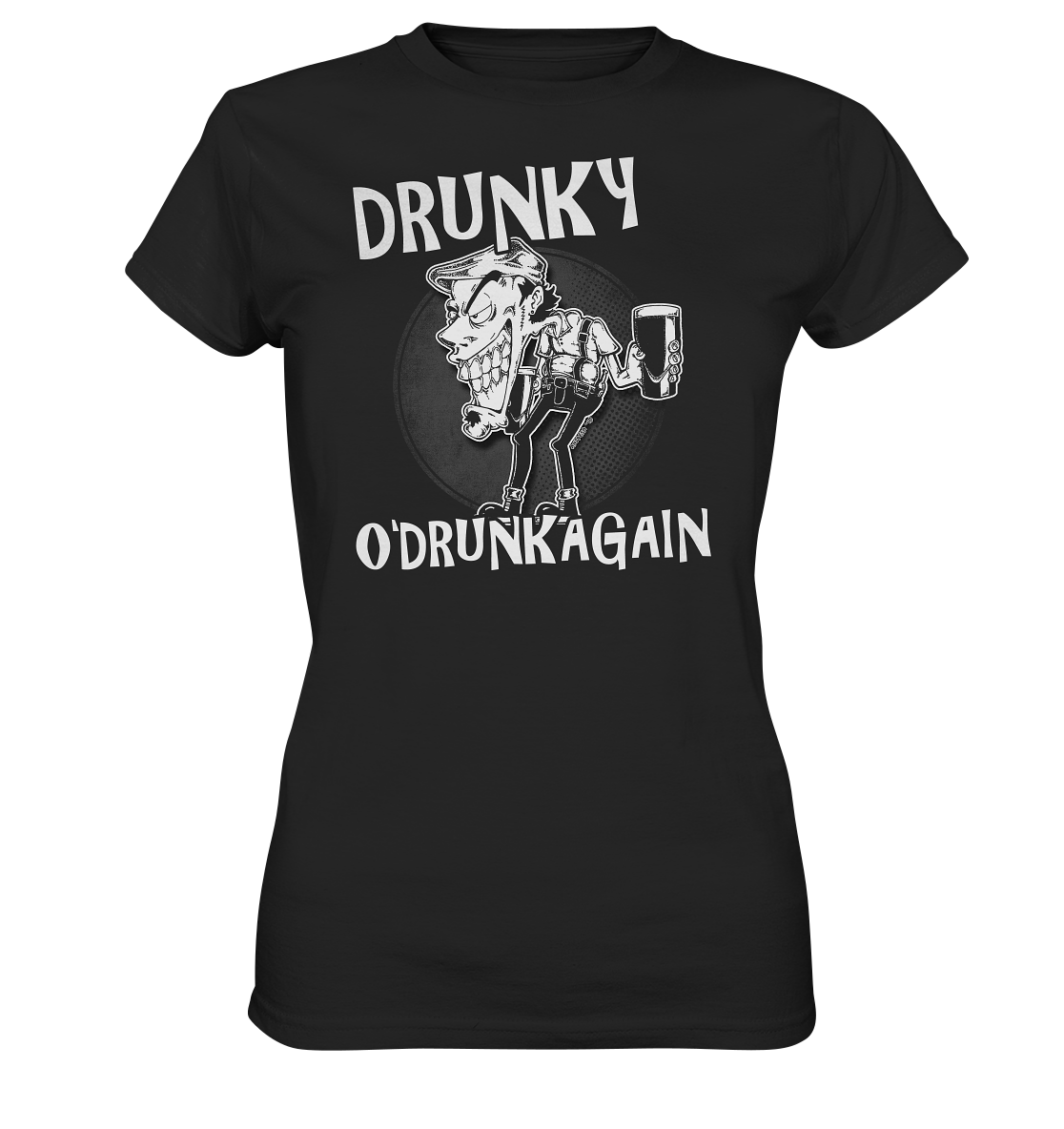 Drunky O'Drunkagain - Ladies Premium Shirt