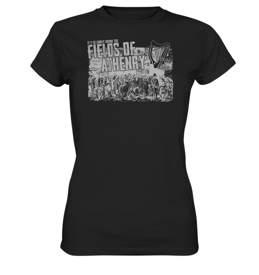 "Fields Of Athenry" - Ladies Premium Shirt