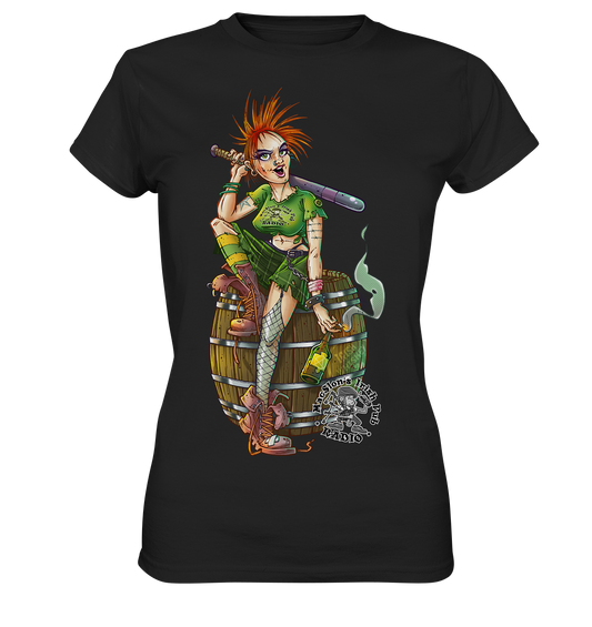 Irish Punkrock Girl - Ladies Premium Shirt