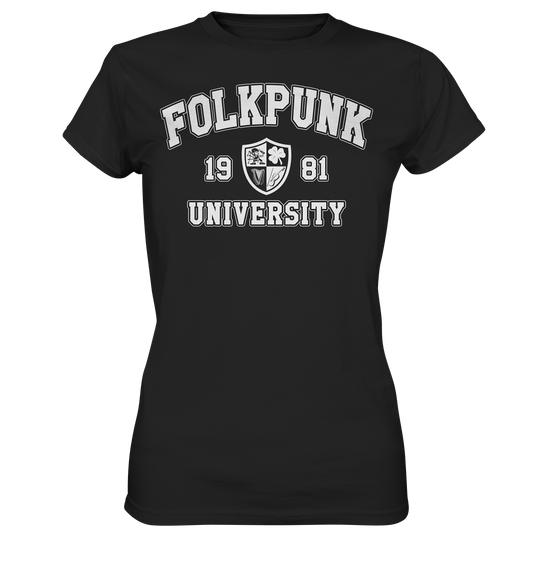 Folkpunk "University" - Ladies Premium Shirt