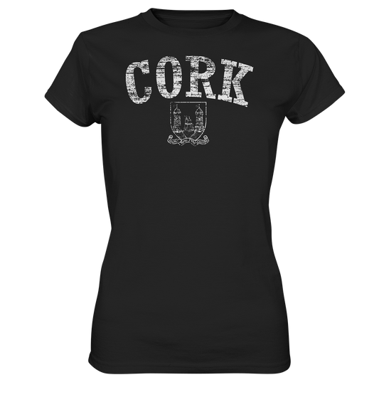 "Cork - Statio Bene Fida Carinis" - Ladies Premium Shirt