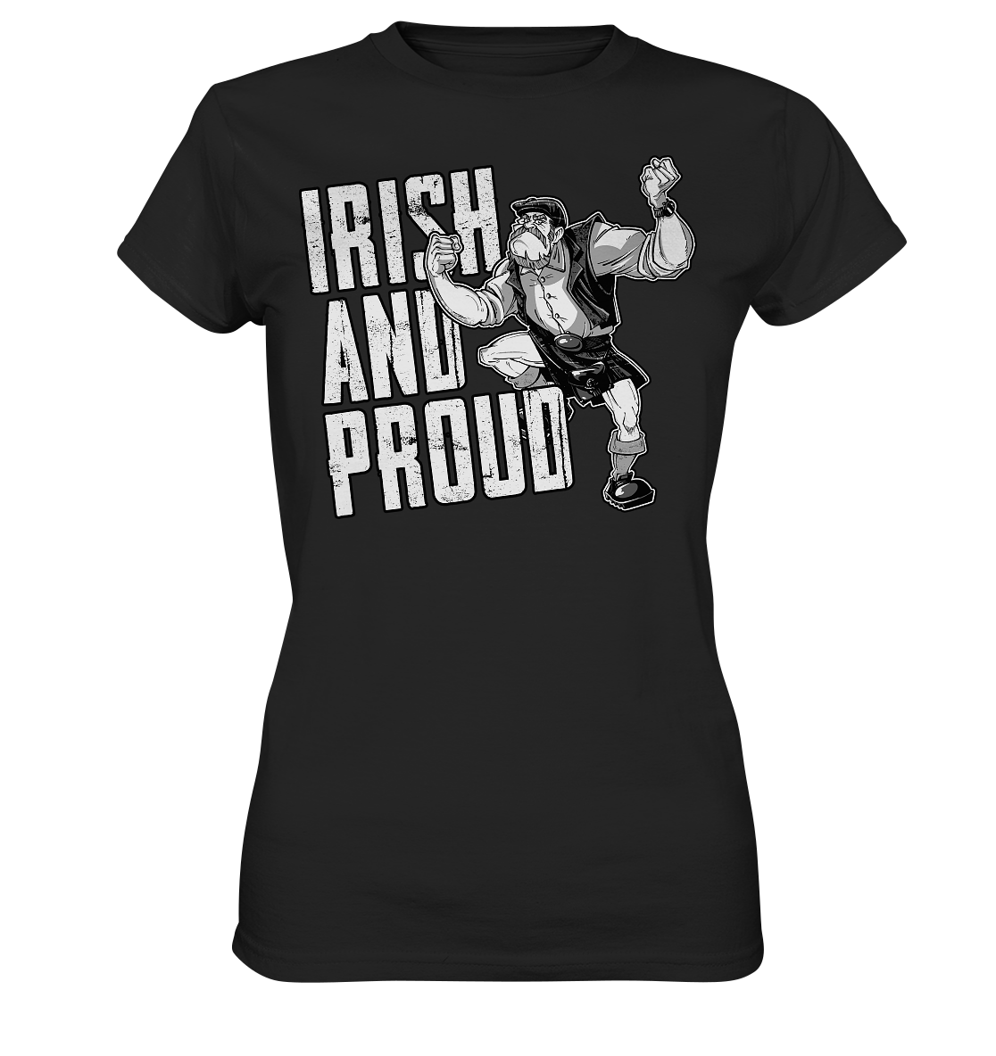 "Irish & Proud" - Ladies Premium Shirt
